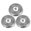 SweetLF 3 Pcs Replacement Shaver Head Blade Cutters IPX7 Waterproof Electric Razor Wet & Dry 3D Mens Rotary Shaver SW-BC09 view 3