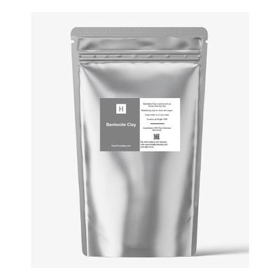 Bentonite Clay -Deep Pore Cleansing Healing Clay - 1 Pound - Indian Healing Clay - Century old formula for skin rejuvenation and detoxification