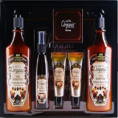 5+1 Premium body care set Royal olive