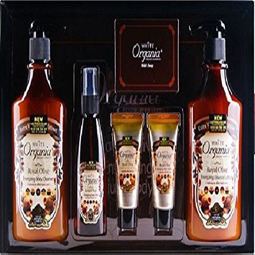 5+1 Premium body care set Royal olive