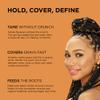 African Pride Black Castor Miracle Hold & Cover Edges Hair Gel with Black Castor Oil & Coconut Water Edge Control for Braids, Locs, Slick Styles & Strong Hold 2.25oz view 2
