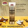 African Pride Black Castor Miracle Take Down Moisture & Detangling Masque - Hydrates, Restores Dry Hair, Contains Black Castor Oil & Coconut Water, Conditions, Removes Build-Up, Prevent Breakage, 8 oz view 3