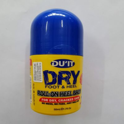 DUIT Roll A Balm 50ml -for Dry, Rough & Cracked Skin on Heels, feet, Knuckles, Elbows, arms, Knees, Legs