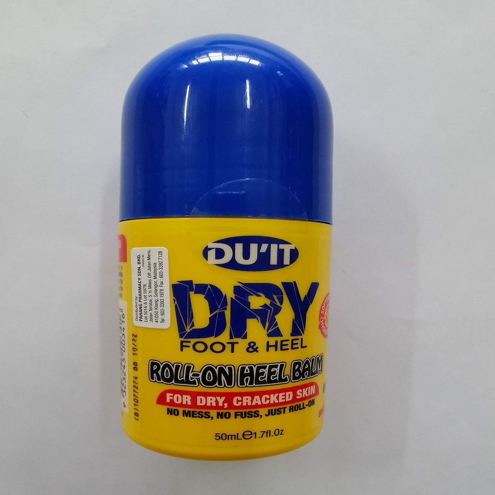 DUIT Roll A Balm 50ml -for Dry, Rough & Cracked Skin on Heels, feet, Knuckles, Elbows, arms, Knees, Legs
