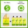 Seven Minerals EWG Verified Castile Soap - 1 Gallon, No Palm Oil, Unscented Mild & Gentle Skin Cleaning, For Sensitive Skin, Baby Wash, Soothing, Non GMO & Vegan Formula with Organic Carrier Oils view 3