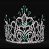 #16107 - Maus Spray Crown - Emerald - 4" view 1