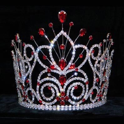 #16109 - Maus Spray Crown - Siam- 6"