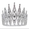 #15740 Rivoli Rays Tiara - 3" Tall view 1