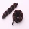 2 Pcs Hair Tools Beauty Buns Magic Hair Styling Styler Twist Ring Former Shaper Doughnut Donut Chignon Bun Maker Clip Hair Curler Accessories (1pack=1pc small+1pc large) (Coffee) view 3