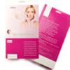 AnHua Gel Cotton Moisturizing Gloves, Half Finger Touch Screen Gloves, Moisturizing Vitamin and Oil Infused, Against Dry Hard Cracked and Rough Hands Fingers, Color Pink view 4