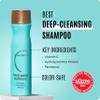 Malibu C Hard Water Wellness Shampoo - Hydrating, Sulfate-Free Hair Care for Hard Water - Removes Minerals and Buildup (9 oz) view 3