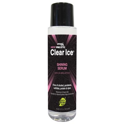 Ampro Pro Styl Clear Ice Shining Serum - Silky Hair Heat Protection 5 oz.