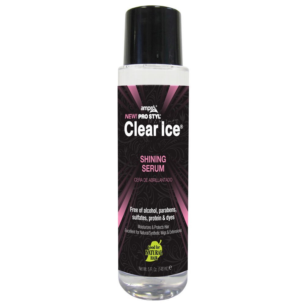 Ampro Pro Styl Clear Ice Shining Serum - Silky Hair Heat Protection 5 oz.