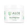 Aloe Infusion Aloe Vera Face & Body Cream  Natural Moisturizer for Dry, Sensitive & Irritated Skin  Hydrating, Non-Greasy Lotion with Shea Butter & Manuka Honey  After-Sun Care & Eczema Cream view 1