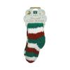 Earth Therapeutics Cozy Socks with Shea Butter - Red + Green Stripe view 3