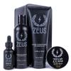 ZEUS Everyday Beard Kit for Men, Facial Hair Shampoo, Conditioner, Oil, Balm & Tin Gift Box, Premium Beard Care & Grooming Set (Made in USA) Vanilla Rum view 1