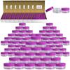 (1000 Pieces Jars + Lid) Beauticom 3G/3ML (0.1 oz) Round Clear Jars with PURPLE Screw Cap Lids for Scrubs, Oils, Toner, Salves, Creams, Lotions, Makeup Samples, Lip Balms - BPA Free view 1