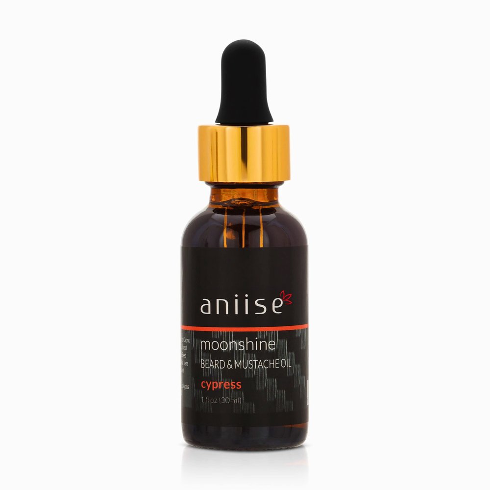 Aniise Beard Oil Mustache Oil Stimulate Beard and Hair Growth All Natural Exotic Oils (Cypress)