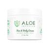 Aloe Infusion Aloe Vera Face & Body Cream  Natural Moisturizer for Dry, Sensitive & Irritated Skin  Hydrating, Non-Greasy Lotion with Shea Butter & Manuka Honey  After-Sun Care & Eczema Cream view 1