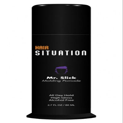 Hair Situation Mr. Slick Hair Pomade for Men, Wet Look Finish, 2.7 oz