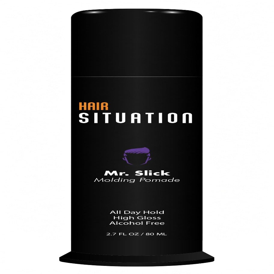 Hair Situation Mr. Slick Hair Pomade for Men, Wet Look Finish, 2.7 oz