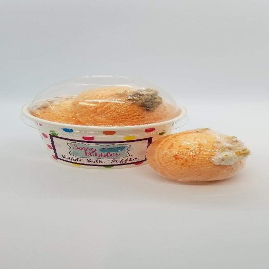 Bath Bomb Products - Bubble Bath Truffles: Mango Manderine 3 Pack Bath Truffles, 2 pack 8 oz Ginger/Orange Hand and Body Massage Lotion by Dead Sea Spa Care, Bubble Bath, Bubble Truffles, Bath Truffle