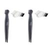Chella Eyebrow Razor, Brow Razor with Eyebrow Brush and Comb, Pack of 2 view 4