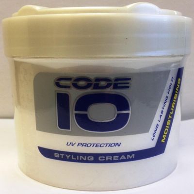 Code 10 Hair Styling Cream From Marico- Moisturizing- 250ml