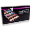 SHANY Classy & Sassy All-in-One Makeup Kit Makeup Set with Cosmetics Mirror, Makeup Applicators, 24 Eye Shadows Colors, 18 Lipstick Lip Glosses, 2 Blushes, and 1 Bronzer - Premium Giftable Packaging view 3