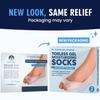 Dr. Frederick's Original Moisturizing Gel Socks - 4 Pieces - Prevents Dry Cracked Heels & Cracked Feet - Day & Night Socks - W4-10 | M5-8 view 4