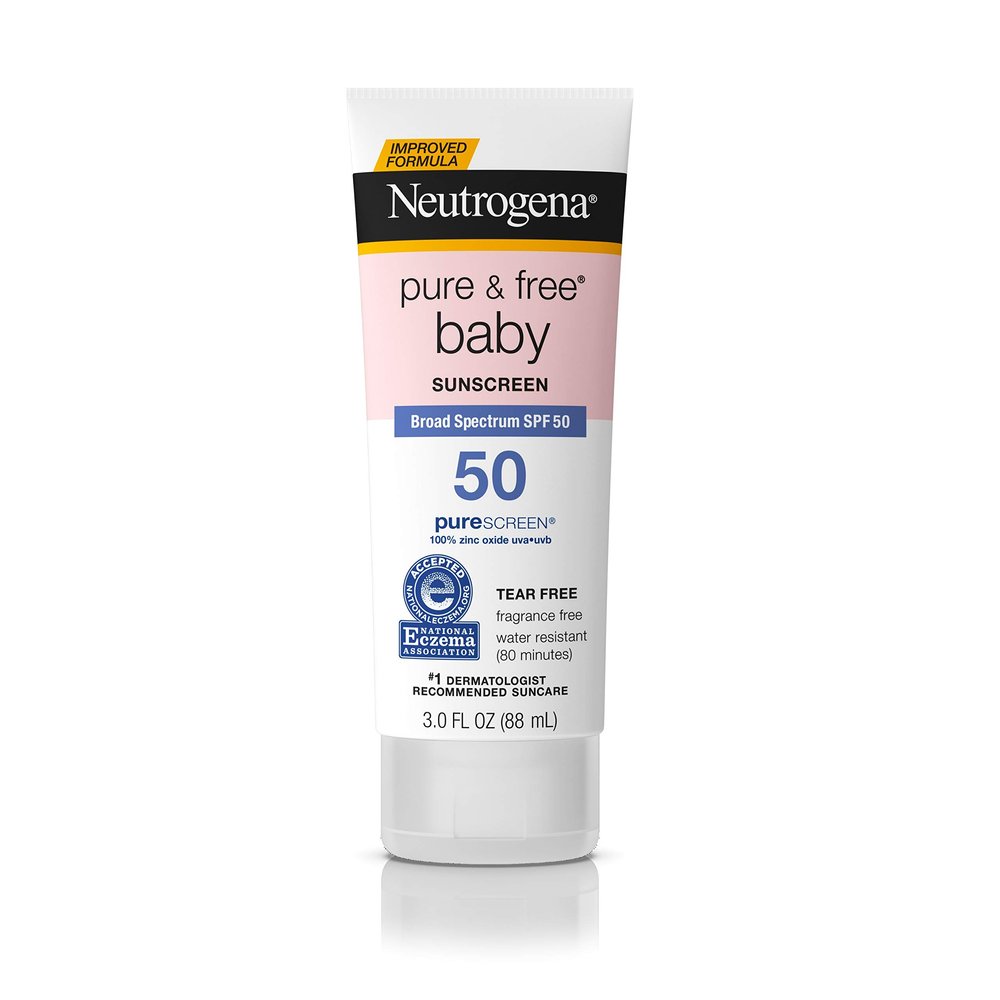 Neutrogena Pure & Free Baby Spf#50 Sunscreen 3 Ounce (88ml)