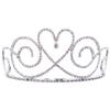 #13652 - Tear Drop Heart Tiara view 1