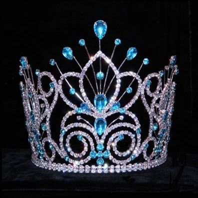 #16109 - Maus Spray Crown - Aqua- 6"