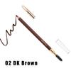 1 pcs Makeup Eyebrow Enhancer 12H Long Lasting Sweat &Waterproof Eyebrow Pencil Pen Dark Brown Eye Brow Pencil 5 Colors to Choose (5# Brown) view 2