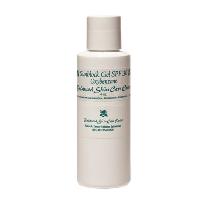 Anti-Aging Clear Sunblock Moisturizing Gel (Oxybenzone) SPF 30-4oz