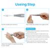 Pinkiou 3RL Disposable Permanent Makeup Pigment Cartridges Stainless Steel Sterile Needles for Eyebrow Tattoo Machine Pen (Pack of 10) view 4