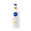NIVEA Sheer Hydration Skin Firming Body Lotion with Q10 and Vitamin C, 72-Hour Body Moisturizer for Normal to Dry Skin, 16.9 Fl Oz Pump Bottle view 1