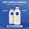 NIVEA Sheer Hydration Skin Firming Body Lotion with Q10 and Vitamin C, 72-Hour Body Moisturizer for Normal to Dry Skin, 16.9 Fl Oz Pump Bottle view 2
