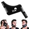 The BEARD BLACK Beard Shaping & Styling Tool with inbuilt Comb for Perfect line up & Edging, use with a Beard Trimmer or Razor to Style Your Beard & Facial Hair, Premium Quality Product (Black) view 1