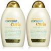 Organix Quenching Plus Coconut Curls Bundle, Shampoo & Conditioner, 13 Ounce Each view 1