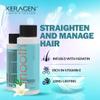 Keragen - Brazilian Keratin Smoothing Treatment, Blowout Straightening System for Dry and Damaged Hair, Formaldehyde Free, 2 Oz - Eliminate Curls and Frizz, Fine to Medium Hair view 4