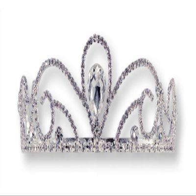 #16240 - Royal Scroll Tiara with Combs