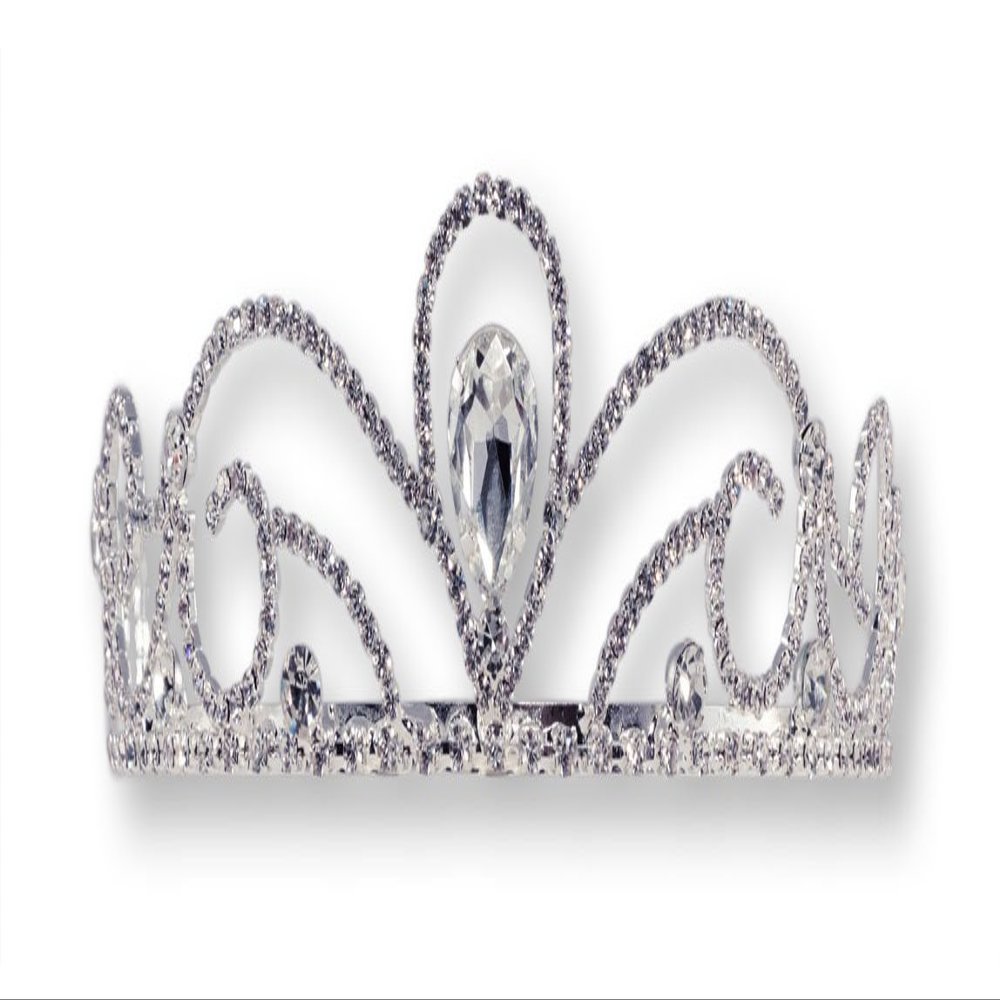 #16240 - Royal Scroll Tiara with Combs