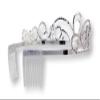 #16240 - Royal Scroll Tiara with Combs view 2