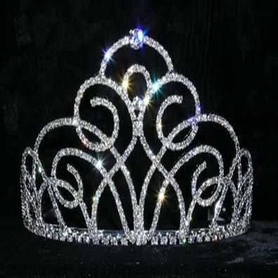 #13566 Concierto Swirl Small Tiara
