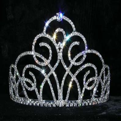 #13566 Concierto Swirl Small Tiara