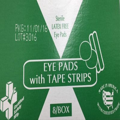 # 676 Eye Pads with Tape Strips 214-008