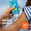 ATTITUDE Mineral Sunscreen for Baby and Kids, EWG Verified, Broad Spectrum UVA/UVB, Dermatologically Tested, Plant and Mineral-Based Formula, Vegan, SPF 30, Unscented, 5.2 Oz view 2