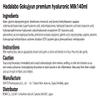 Rohto Hadalabo Gokujyun premium hyaluronic Lotion and Milk set view 4