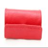 ASHLIN Genuine Leather Lipstick Case, Fire Engine Red [L01-48-47] view 4